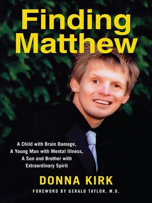 cover image of FINDING MATTHEW